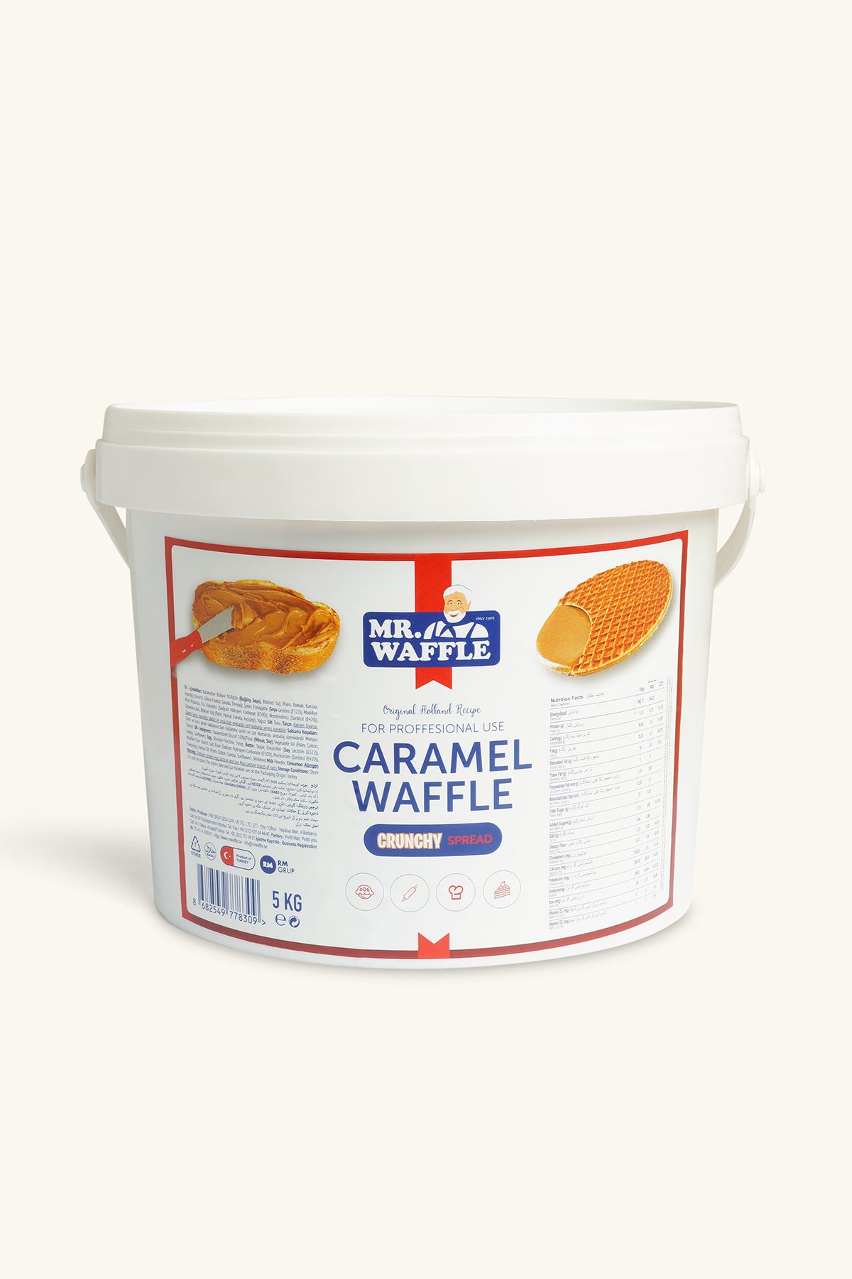 MR WAFFLE - WAFFLE SPREAD CRUNCHY 5000 GR