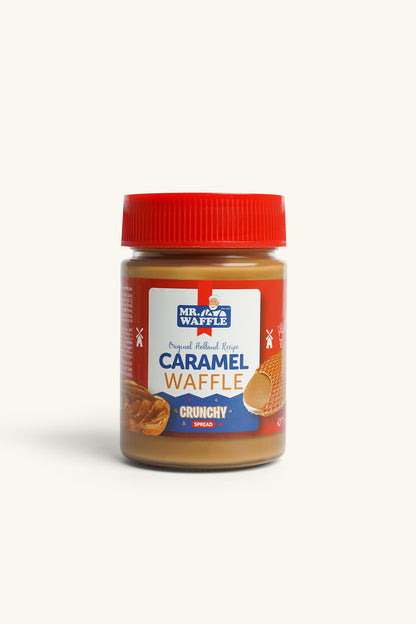 CARAMEL WAFFLE SPREAD CRUNCHY 360 GR