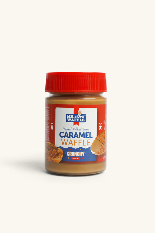 CARAMEL WAFFLE SPREAD CRUNCHY 360 GR